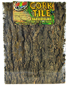Zoo Med Natural Cork Tile Terrarium Background X-Large (24" Long x 18" Wide)