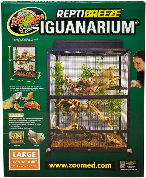 Zoo Med ReptiBreeze IguanArium Habitat Large - 36