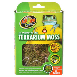 [Pack of 4] - Zoo Med All Natural Terrarium Moss 10 Gallons