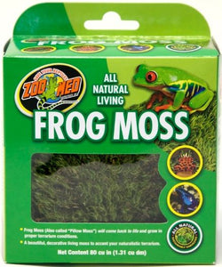 [Pack of 4] - Zoo Med All Natural Living Frog Moss 80 Cubic Inches