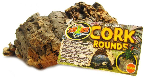 [Pack of 3] - Zoo Med Natural Cork Rounds Medium (5