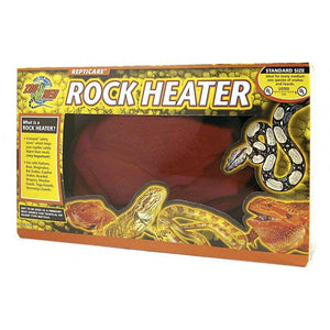 [Pack of 2] - Zoo Med ReptiCare Rock Heater Regular - 9" Long x 6" Wide (10-30 Gallons)