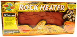 [Pack of 2] - Zoo Med ReptiCare Rock Heater Giant - 16" Long x 7" Wide (40-100 Gallons)