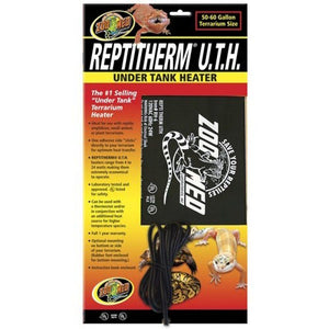 [Pack of 2] - Zoo Med Repti Therm Under Tank Reptile Heater 24 Watts - 18" Long x 8" Wide (50-60 Gallons)