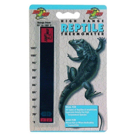 [Pack of 4] - Zoo Med High Range Reptile Thermometer 70-105 Degrees F