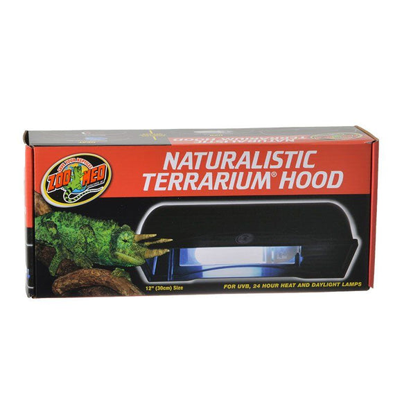 [Pack of 2] - Zoo Med Naturalistic Terrarium Hood 1 x 60 Watts (12