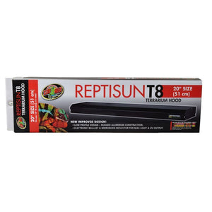 Zoo Med Reptisun T8 Terrarium Hood 20" Fixture without Bulb (18" Bulb Required)