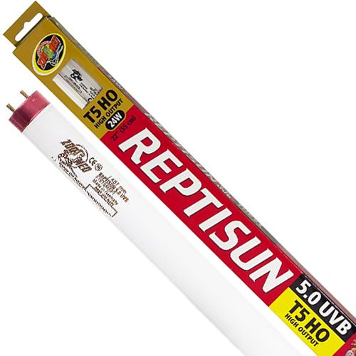 [Pack of 2] - Zoo Med ReptiSun T5 HO 5.0 UVB Replacement Bulb 24W (22