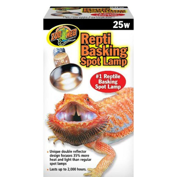 [Pack of 4] - Zoo Med Repti Basking Spot Lamp Replacement Bulb 25 Watts
