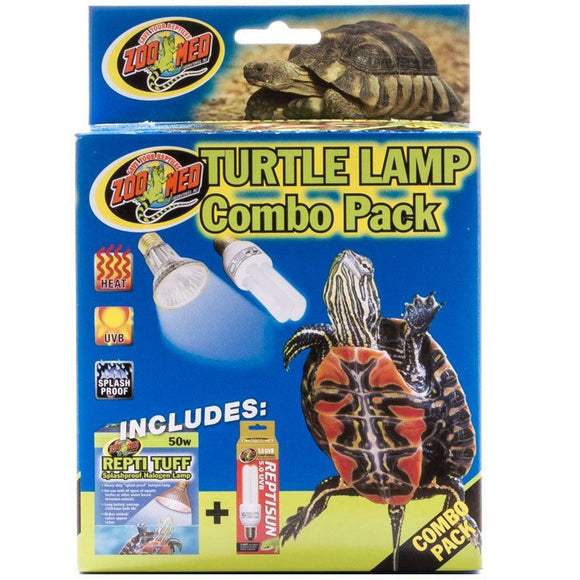 [Pack of 2] - Zoo Med Turtle Lamp Combo Pack Lighting Combo Pack