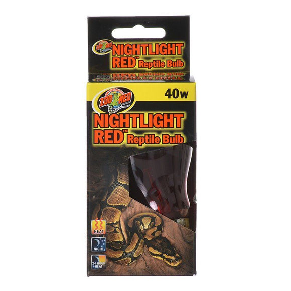 [Pack of 3] - Zoo Med Nightlight Red Reptile Bulb 40 Watts