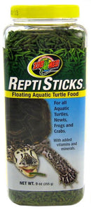 [Pack of 3] - Zoo Med Reptisticks - Floating Aquatic Turtle Food 9 oz