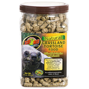 [Pack of 2] - Zoo Med Natural Grassland Tortoise Food 35 oz