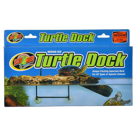 [Pack of 2] - Zoo Med Floating Turtle Dock Medium - 15 Gallon Tanks (15.5