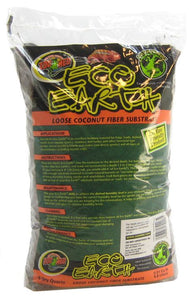 [Pack of 3] - Zoo Med Eco Earth Loose Coconut Fiber Substrate 8 Quarts