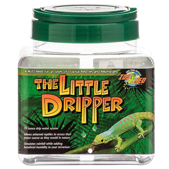 [Pack of 3] - Zoo Med Dripper System The Little Dripper - 70 oz Drip Water System