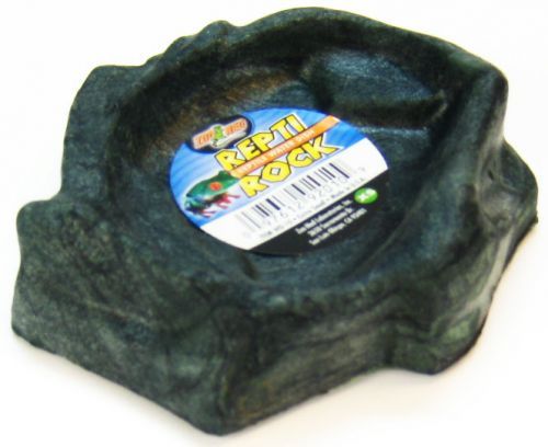 [Pack of 4] - Zoo Med Repti Rock - Reptile Water Dish X-Small (4.5