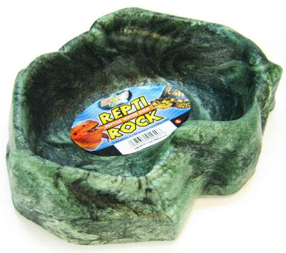 [Pack of 3] - Zoo Med Repti Rock - Reptile Water Dish Large (8.5