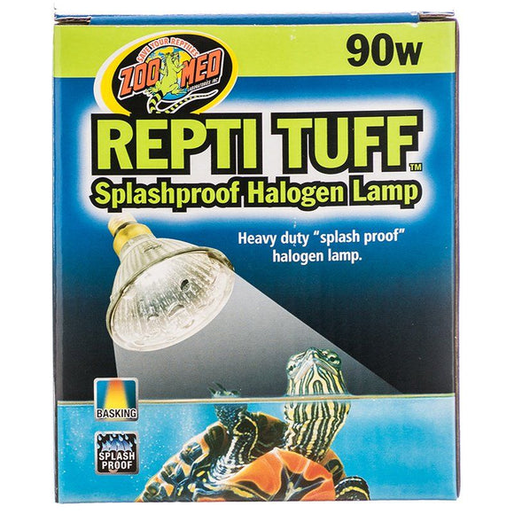 [Pack of 3] - Zoo Med Turtle Tuff Splashproof Halogen Lamp 90 Watts
