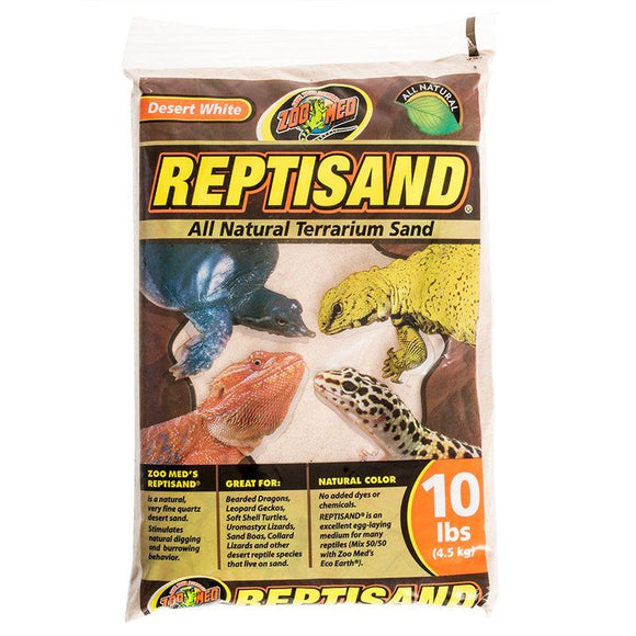 Zoo Med ReptiSand Substrate - Desert White 3 x 10 lb Bags (30 lbs Total)