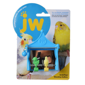 [Pack of 4] - JW Insight Shooting Gallery - Bird Toy Shooting Gallery - 2.75"L x 1.75"W x 3.75"H