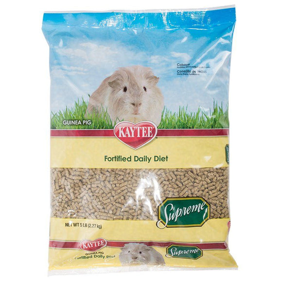 [Pack of 3] - Kaytee Supreme Guinea Pig Fortified Daily Diet 5 lbs