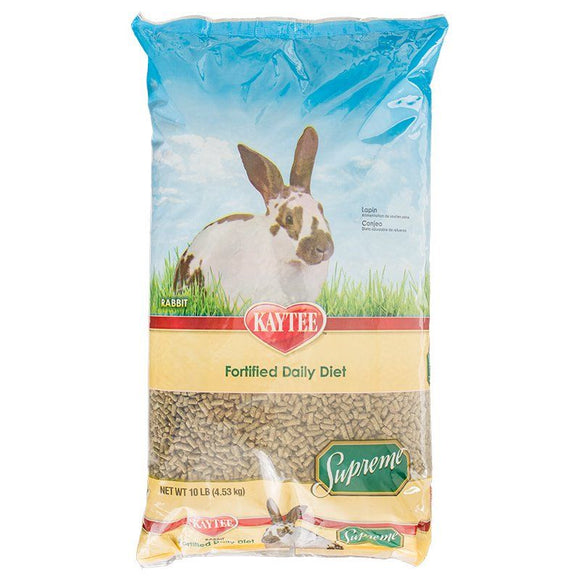 [Pack of 2] - Kaytee Supreme Rabbit Fortified Daily Diet 10 lbs