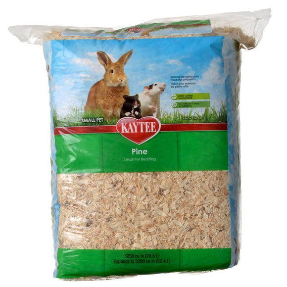 [Pack of 2] - Kaytee Pine Small Pet Bedding 1 Bag - (1;250 Cu. In. Expands to 3;200 Cu. In.)