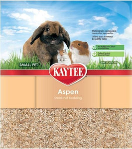 [Pack of 2] - Kaytee Aspen Small Pet Bedding & Litter 1 Bag - (1;250 Cu. In. Expands to 3;200 Cu. In.)