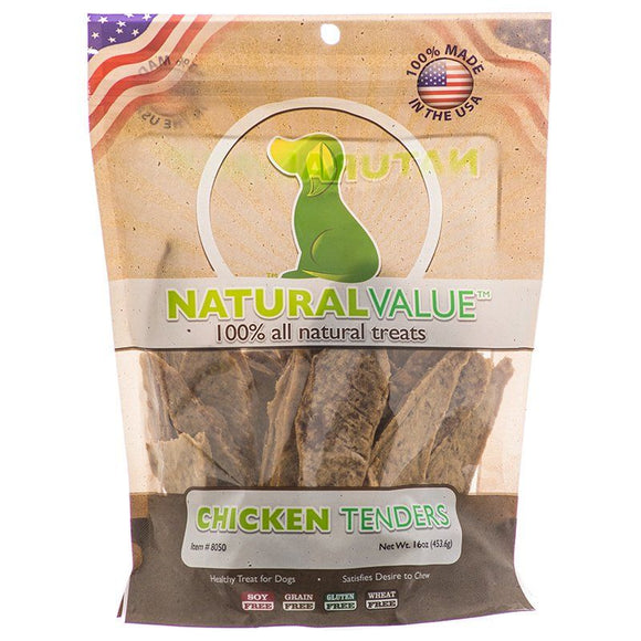 [Pack of 3] - Loving Pets Natural Value Chicken Tenders 16 oz