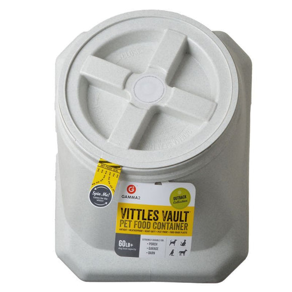 Vittles Vault Airtight Pet Food Container - Stackable 60 lb Capacity