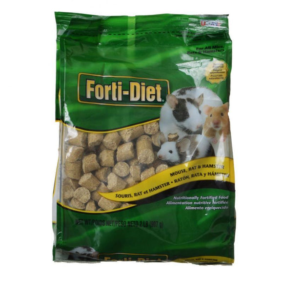 [Pack of 3] - Kaytee Forti-Diet Mouse & Rat Food 2 lbs