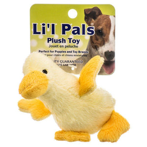 [Pack of 4] - Lil Pals Ultra Soft Plush Dog Toy - Duck 5" Long