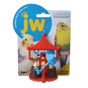 [Pack of 4] - JW Pet Activitoys Peck-A-Mole Plastic Bird Toy 3" Wide x 4" High