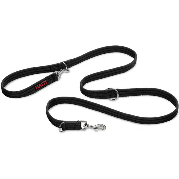 [Pack of 3] - Halti Training Lead for Dogs - Black Small - (7' Long x .5