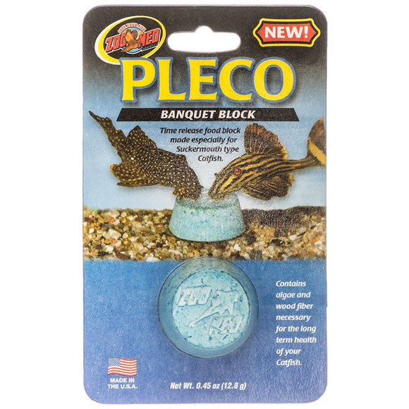 [Pack of 4] - Zoo Med Pleco Banquet Block 1 Pack - (0.45 oz / 12.8 grams)