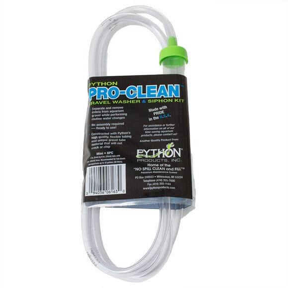[Pack of 4] - Python Pro-Clean Gravel Washer & Siphon Kit Mini - Aquariums up to 10 Gallons - (6