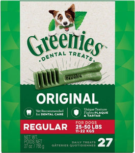 Greenies Original Dental Dog Chews 27 count