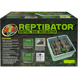 Zoo Med ReptiBator Digital Egg Incubator 55 Watt (18"L x 18"W x 9.5"H)