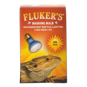 [Pack of 4] - Flukers Incandescent Basking Bulb 60 Watt