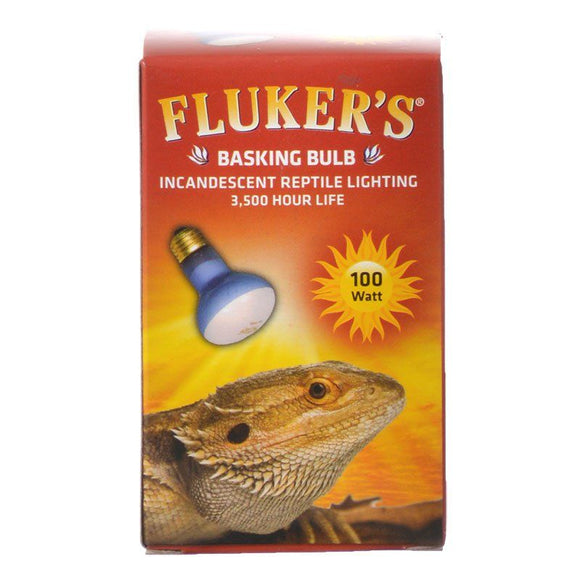 [Pack of 4] - Flukers Incandescent Basking Bulb 100 Watt