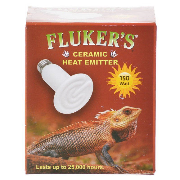 [Pack of 2] - Flukers Ceramic Heat Emitter 150 Watt