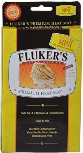[Pack of 2] - Flukers Ultra Deluxe Premium Heat Mat Mini - 4 Watts (Mini Tanks)