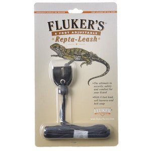 [Pack of 4] - Flukers Repta-Leash X-Small - 3" Harness (6' Lead)
