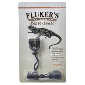[Pack of 4] - Flukers Repta-Leash Small - 3.5" Harness (6' Lead)