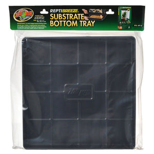 Zoo Med ReptiBreeze Substrate Bottom Tray Tray for NT12 - (18"L x 18"W x 2"H)