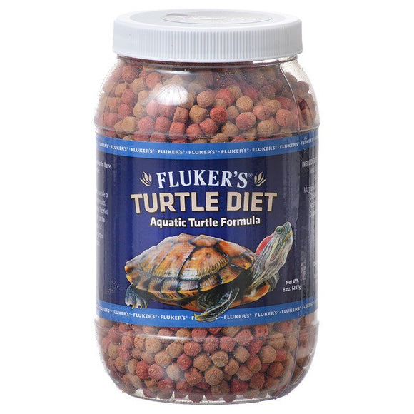 [Pack of 4] - Flukers Turtle Diet for Aquatic Turtles 8 oz