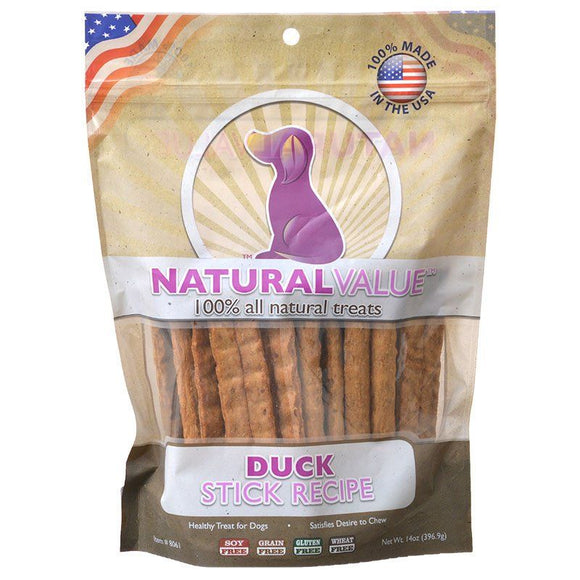 [Pack of 3] - Loving Pets Natural Value Duck Sticks 14 oz