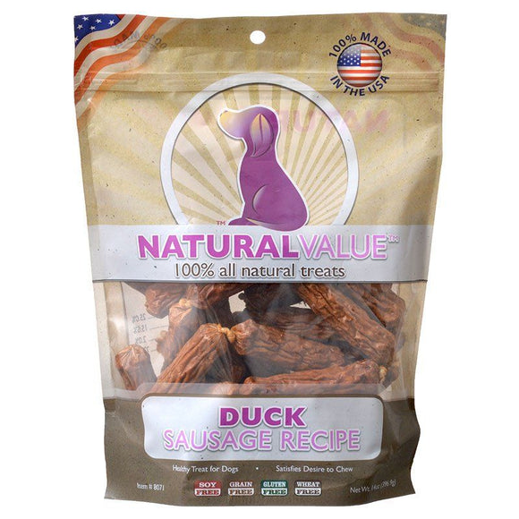 [Pack of 3] - Loving Pets Natural Value Duck Sausages 14 oz