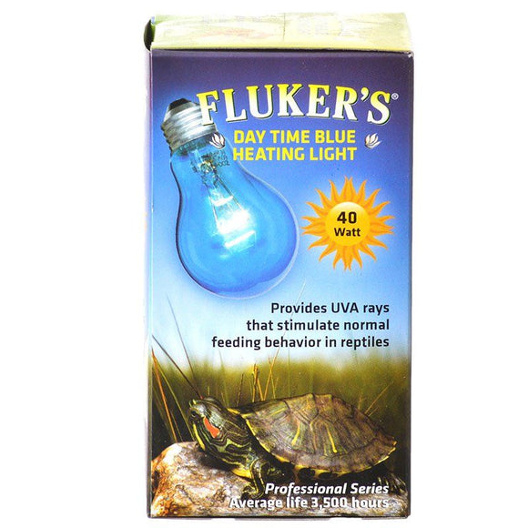 [Pack of 4] - Flukers Professional Series Daytime Blue Heating Light 40 Watt
